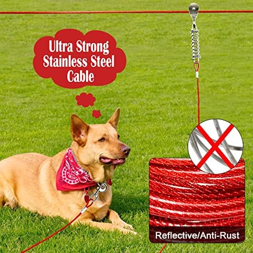 dog run wire line