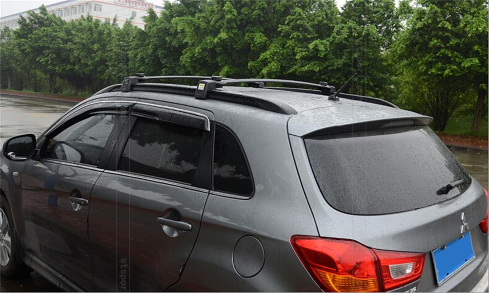 Vesul Black Roof Rack Cross Bars Rails for Mitsubishi Outlander Sport