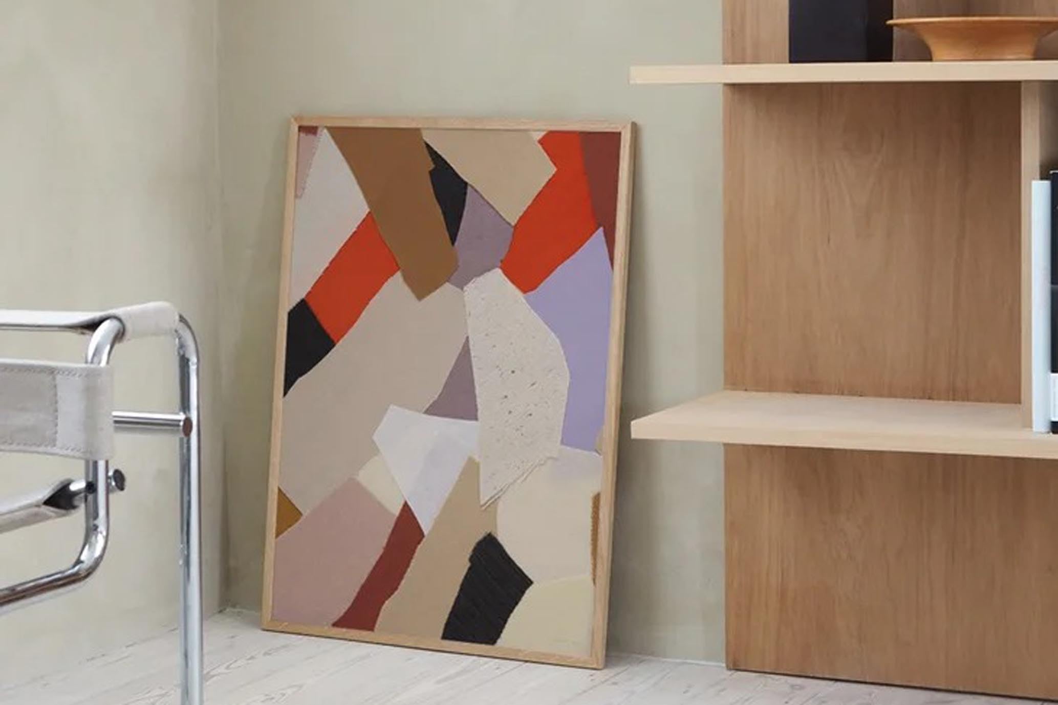 Amazon.co.jp: Atelier Cph アートポスター 50×70cm Fragment No