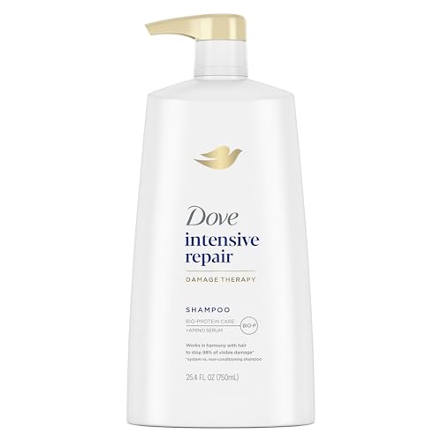 Dove Shampoo Intensive Repair for Damaged Hair Shampoo with Bio-Restore Complex 25.4 oz