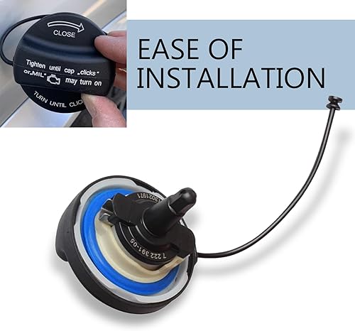 Miniatura 6 de Tapa de gasolina, 16117222391, tapa de llenado de depósito de combustible, B-MW repuesto de tapa de depósito de combustible, compatible con BMW E39