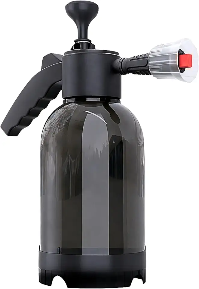 Pulverizador Snow Foam Manual 2L Alta Pressão Profissional, Borrifador 3 em 1 para Água, Shampoo e Químicos, Espuma Densa com Bicos Ajustáveis – Lavagem Automotiva e Limpeza Pesada