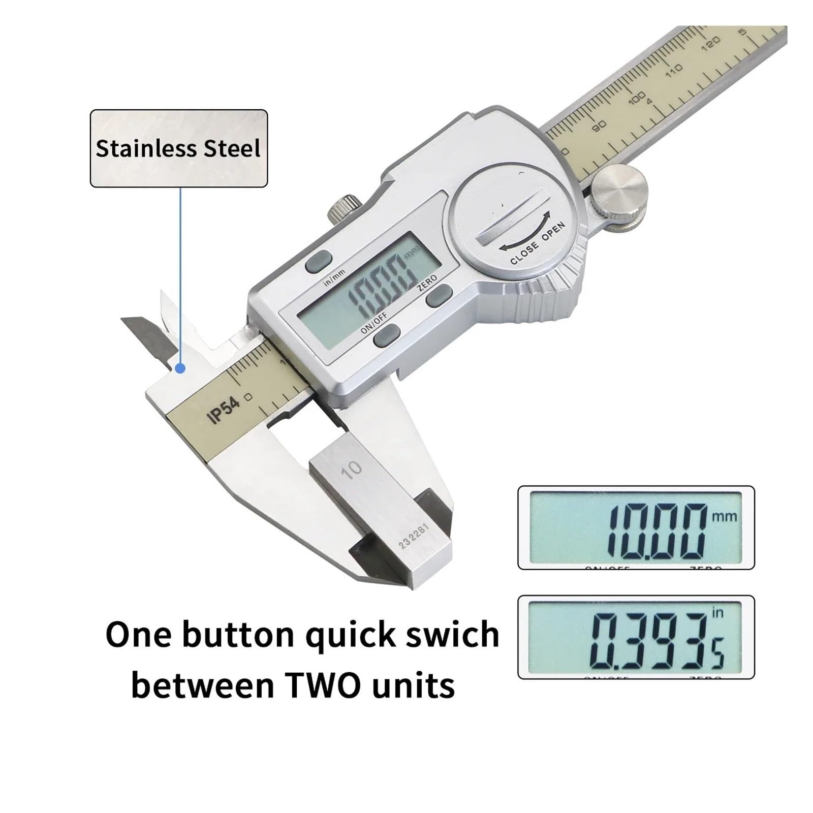 Mikrometr cyfrowy, Digital Caliper 0-150 Mm/6" Stainless Steel Vernier Gauge Micrometer Electronic(0-200mm)