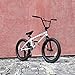 cubsala Freestyle BMX Bike, 20 Inch Yaphet Bicycle for Teen Beginner and Adult Riders, Bike with Hi-Ten Steel Frame, White