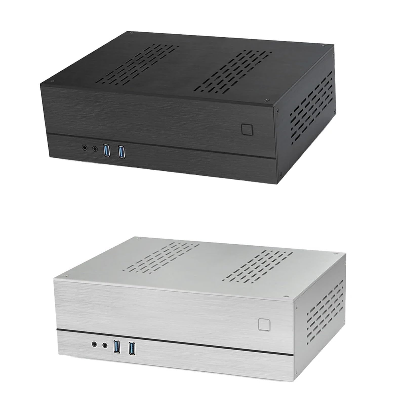 ミニpc ケース itx 極小 HTPC Amazon.co.jp: Mini-ITX Flex/SFX アルミニウム HTPC ケース、横型