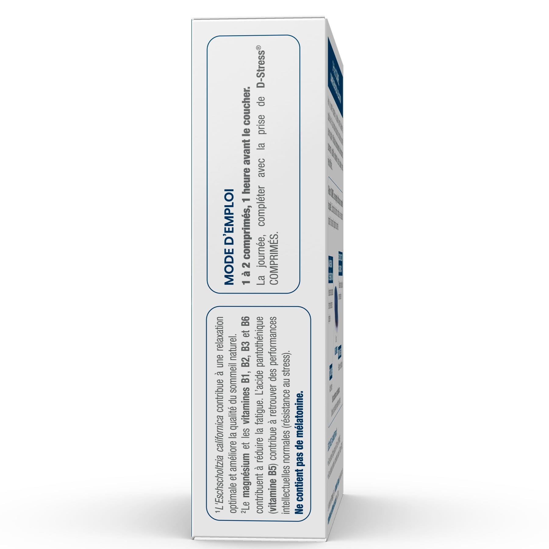 Pack "Estrés y sueño" | 2 D-Stress comprimidos 80 comprimidos + D-Stress SOMMEIL 40 comprimidos | Para días y noches sin estrés | Laboratorio Synergia