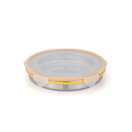 Steel Lock SL-1600 Airtight Storage/Food Lock Steel Containers 1000 ml