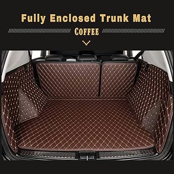 Amazon Co Jp 車のトランクマットヒュンダイサンタフェ1017 16 15 14 13 7席 フルセット防水 車トランクマット 車 バイク