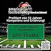 Full Force Culotte de football américain pour adulte Thunder Pro Flex - Noir - Taille M