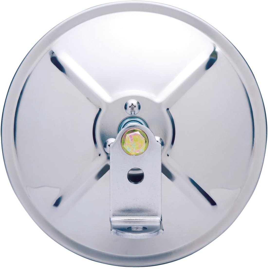 Fit System CL060 6" Stainless Steel Round Convex Mirror