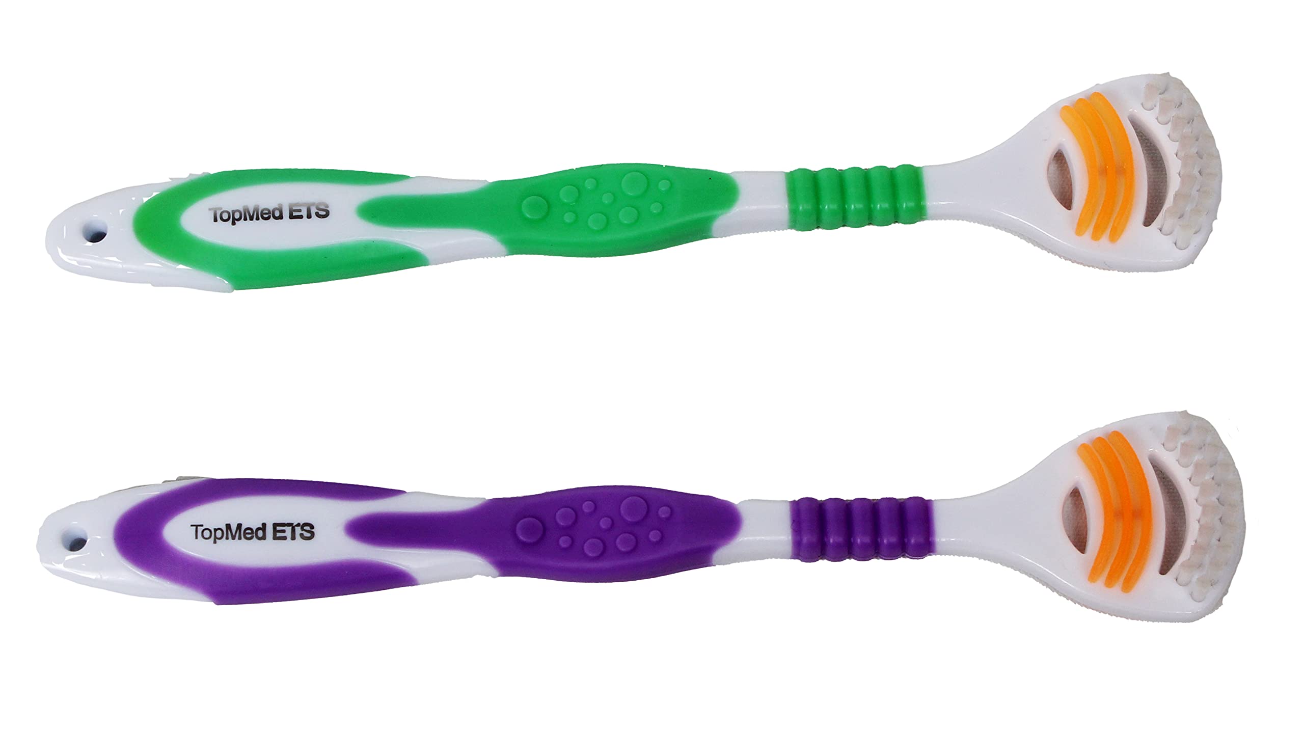 Tongue Cleaner Tongue Scraper Cleaner Helps Fight Bad Breath (2 Count (Pack of 1))