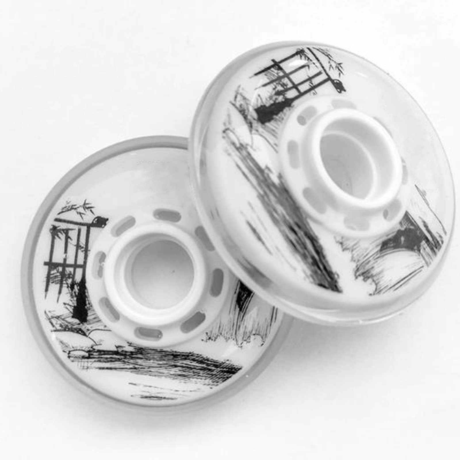 Genérico Ruedas para Patines en Línea Interior Exterior Ruedas de Repuesto para Patines en Línea 76 A 76 mm Paquete de 8 para Cualquier Producto Que Utilice