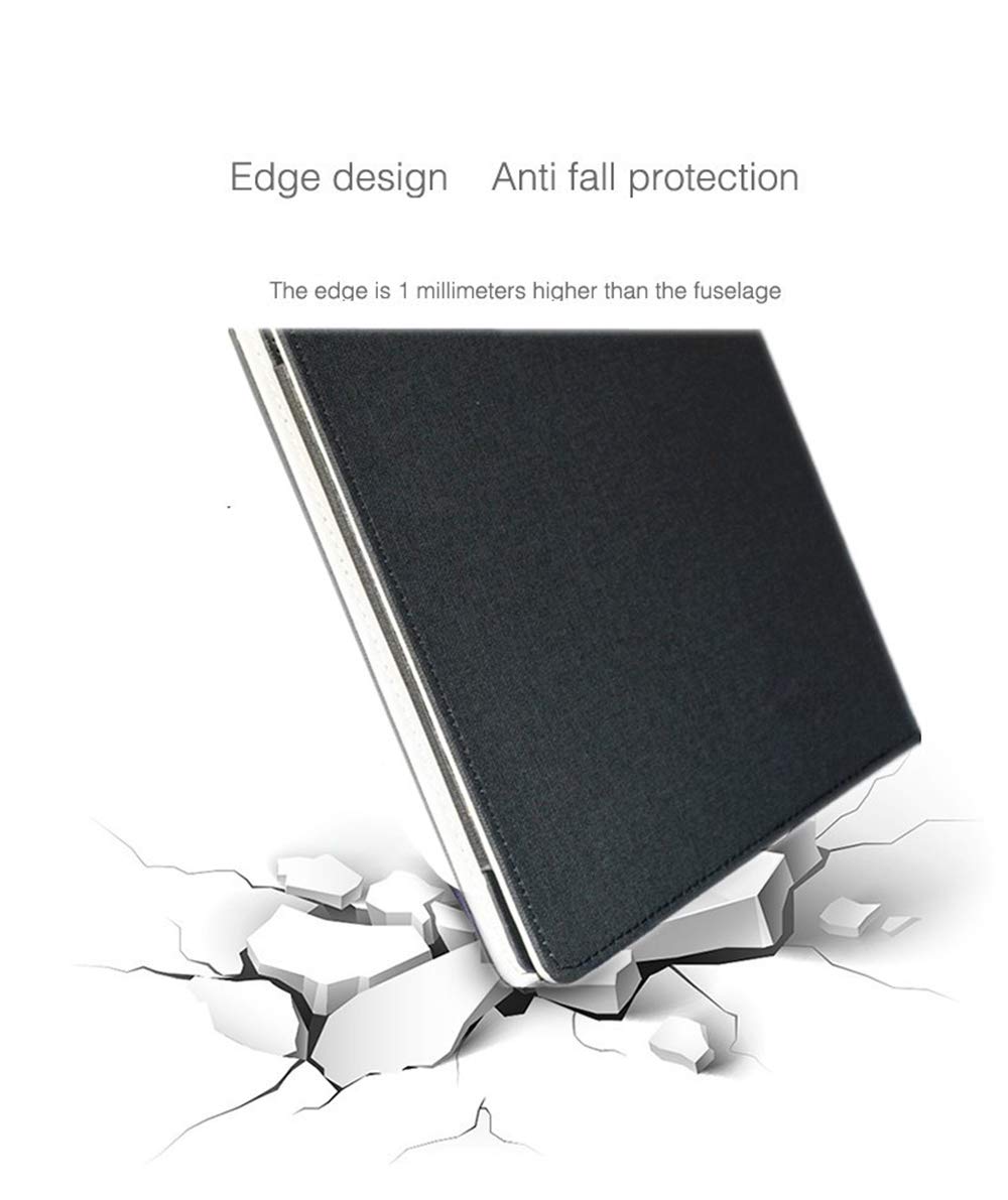 RLTech Custodia Cover per Teclast P20HD/Teclast M40 PRO, Ultra Leggero Protettiva Cover in Silicone con Supporto per Bambini per Teclast P20HD/Teclast M40 PRO (Blu Scuro