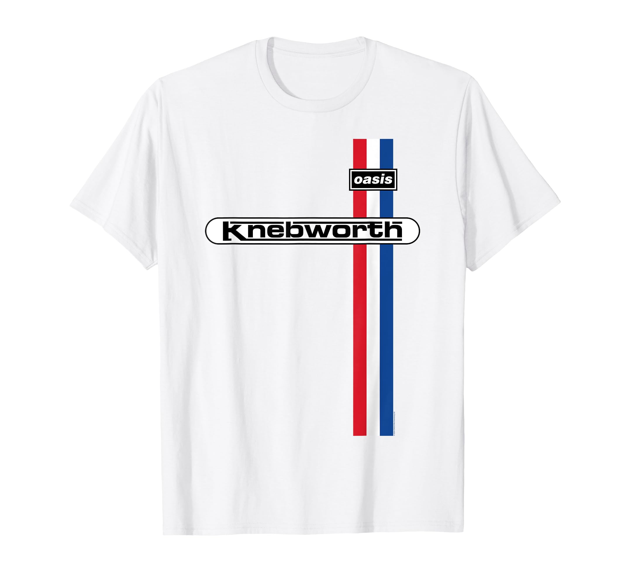 Oasis– Knebworth In White T-Shirt