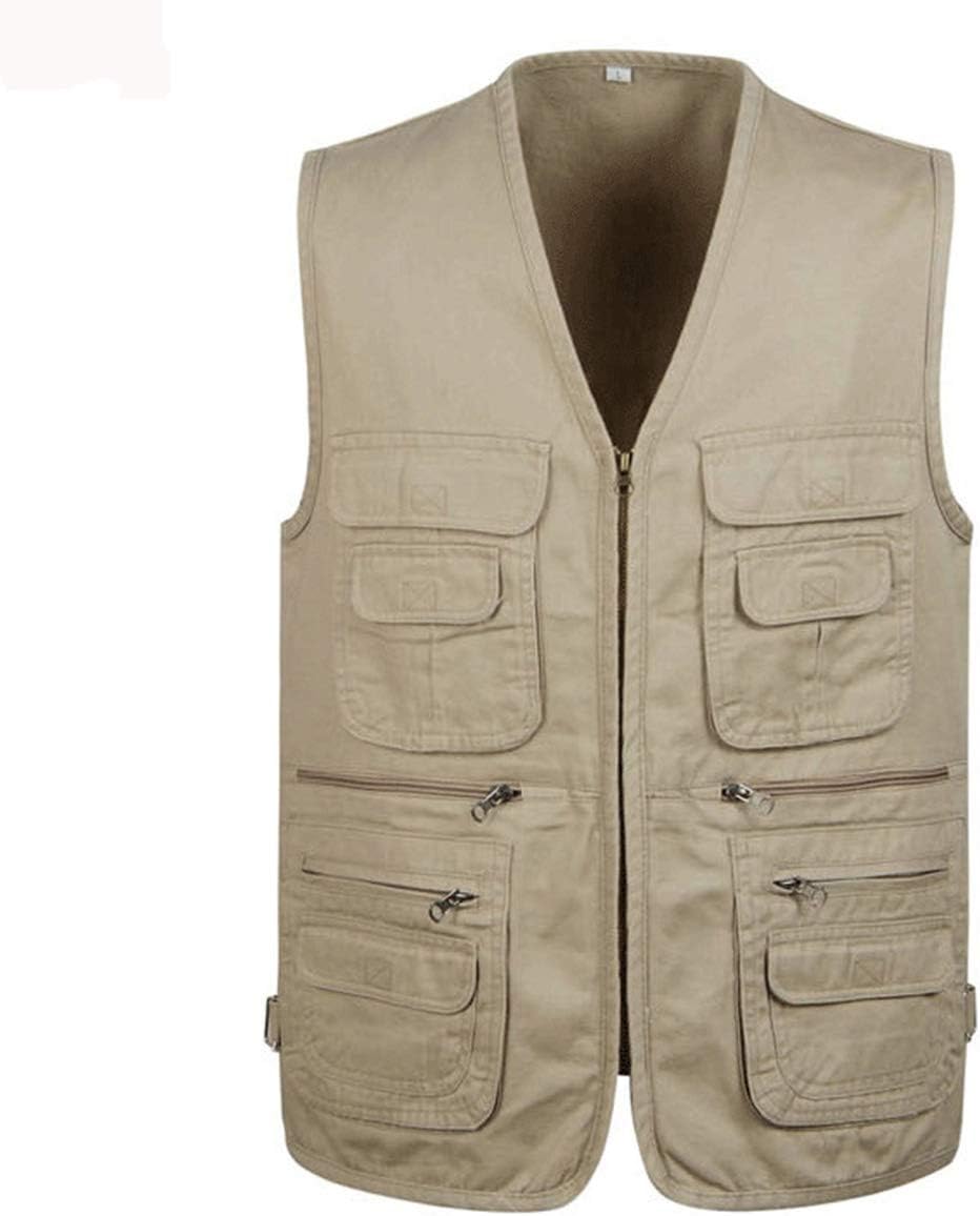 Gilet Tattico Uomo Con 16 Tasche - Per Outdoor, Pesca E Viaggi - Foto 6