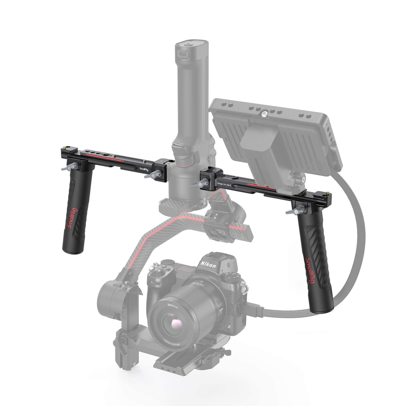 SMALLRIG Dual Handgrip pour DJI RS 2 / RSC 2 / RS 3 / RS 3 Pro/RS 4 / RS 4 Pro/RS 5-3027