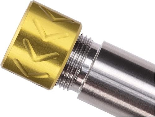 Miniatura 2 de NDZ Performance Protector de rosca de barril de 12x28 pulgadas de aluminio anodizado y acero inoxidable Cerakote o PVD con junta tórica, fabricado