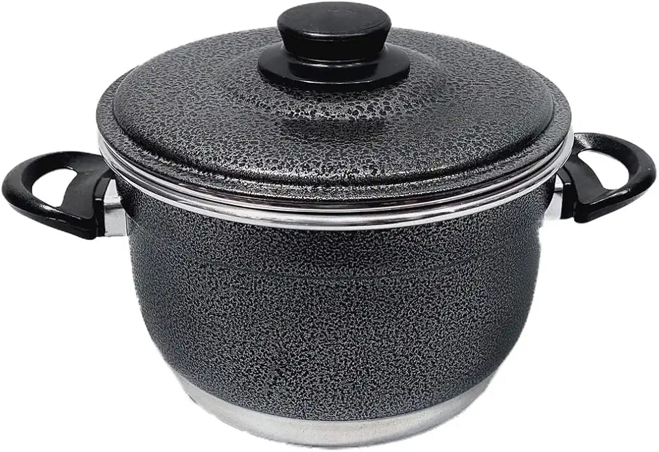 Panela Banho Maria Craqueada Cozimento A Vapor Forma Pudim