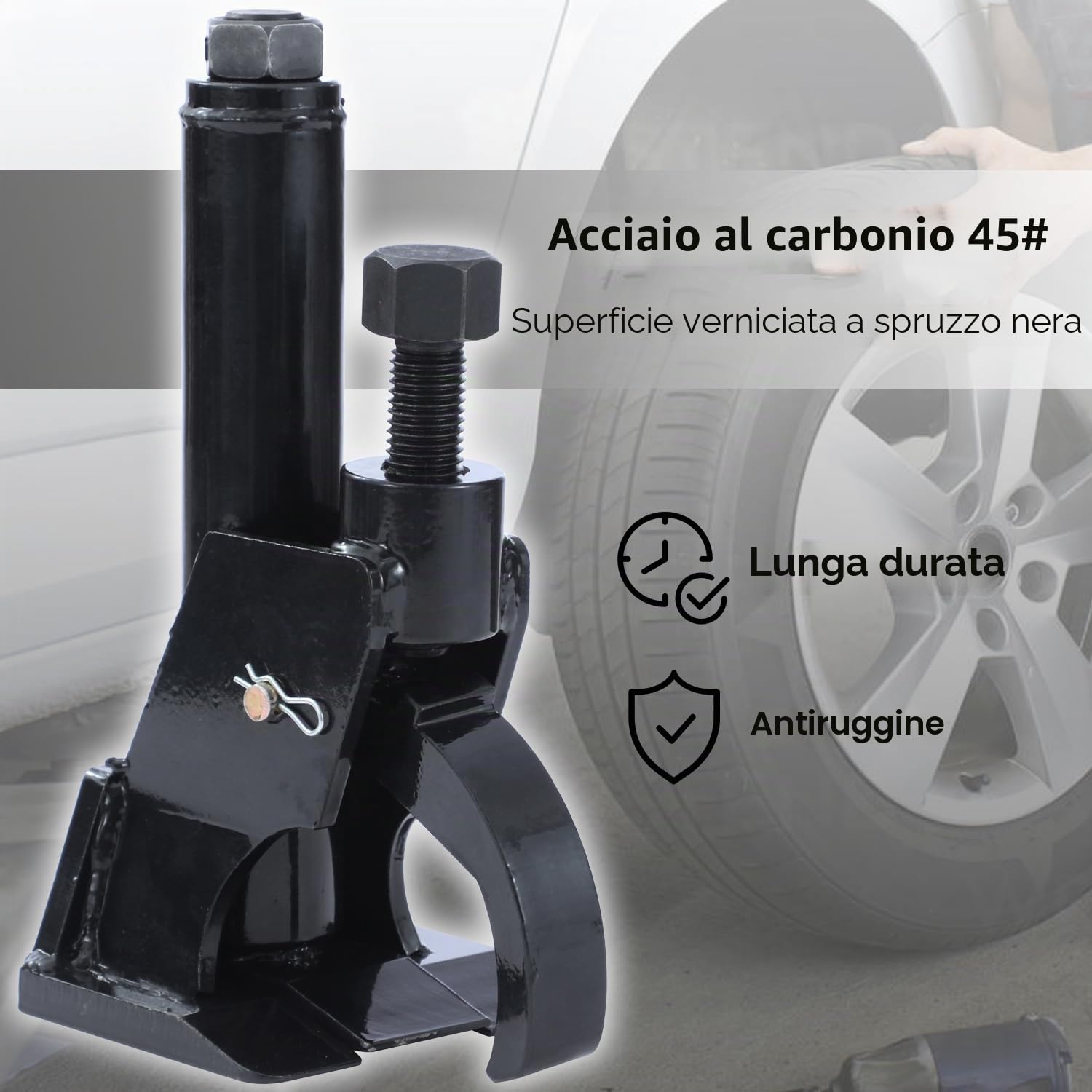 AIM Tools Manuale Stallonatore per Pneumatici per Pneumatici da 38" a 42" Utensili per Smontagomme Universali per Auto Trattori Camion ATV Moto Ruota Smontaggio Riparazione