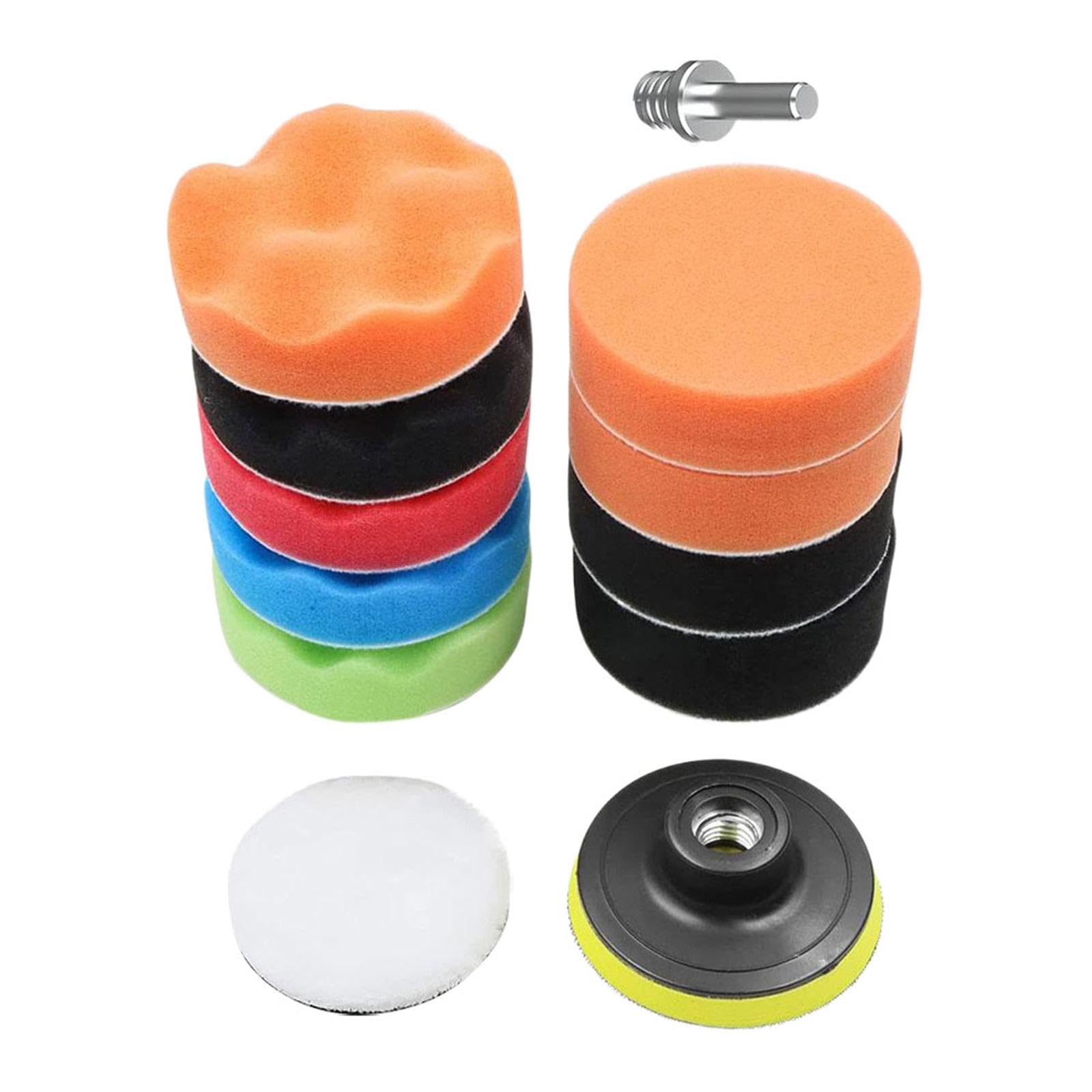 2 Sets mit 12 Polierpads, Autopolierer für die Autopflege, 6 Zoll, 6 Zoll (5 Sets (3 Zoll))