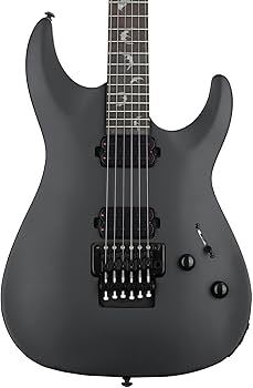 Amazon.com: Schecter Damien-6 FR SBK Electric Guitar - Satin Black