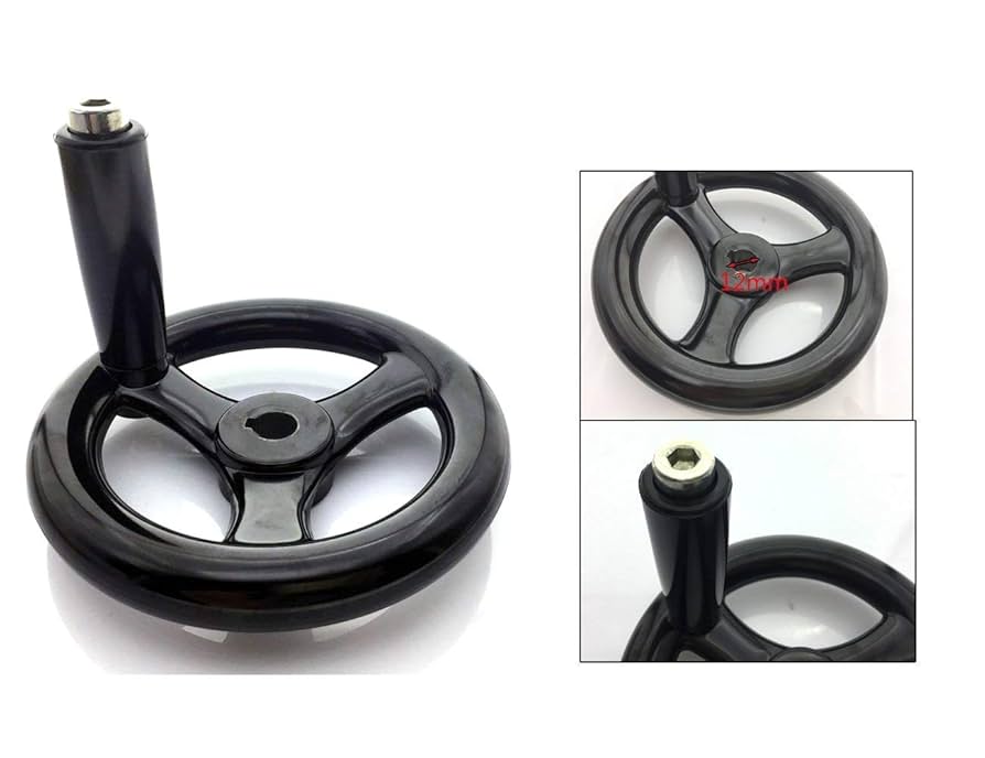Amazon.com: YXQ 4.9 inch Dia Hand Wheel with Revolving