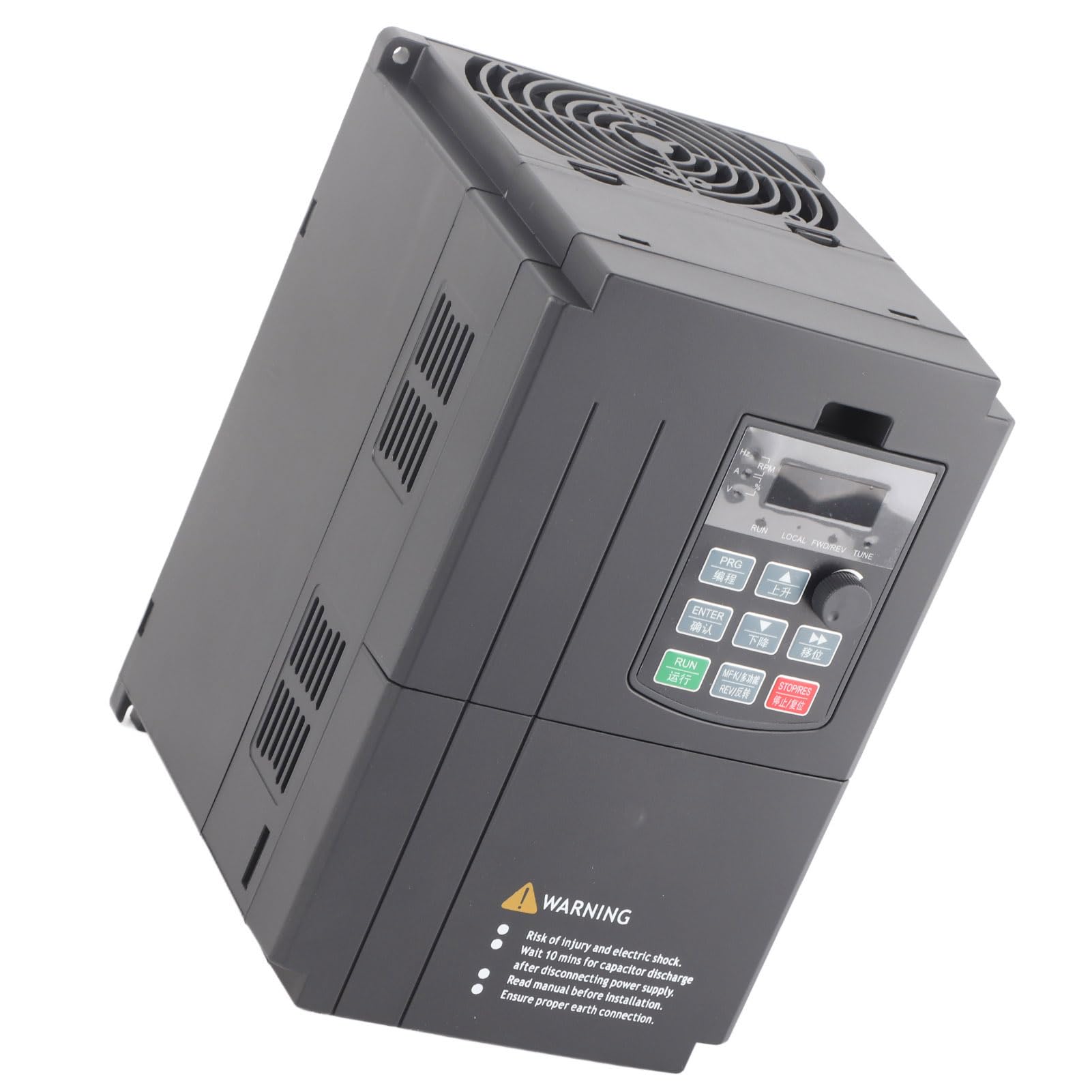FTVOGUE Inversor de Frecuencia Variable, Material de PC, Controlador VFD de 15 KW para Motores Eléctricos de 380 V para Aplicaciones Industriales