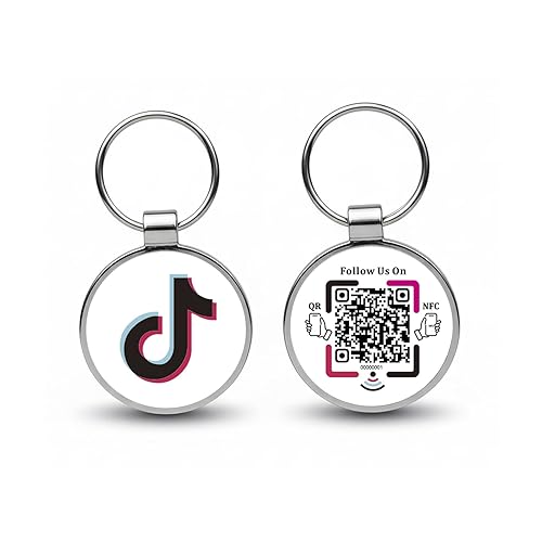 Smart Keychain for Reviews & Social Media - No App