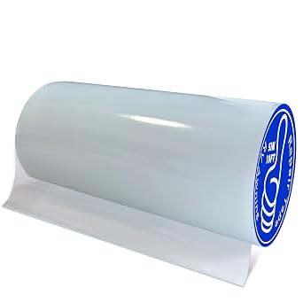 Clear Waterproof Repair Tape 5 Inch x 10FT, Heavy Duty Vinyl & Tarp Patch Tape for Tent, RV Awning, Boat Cover, Sail, Underbelly, Inflatable and Outdoor Fabric Repairs