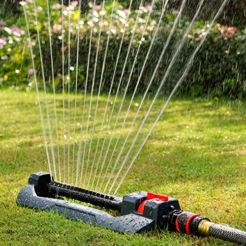 Eden 94105 Lawn & Garden Essential Oscillating Water Sprinkler For Yard With Width And Flow Control #TOP1