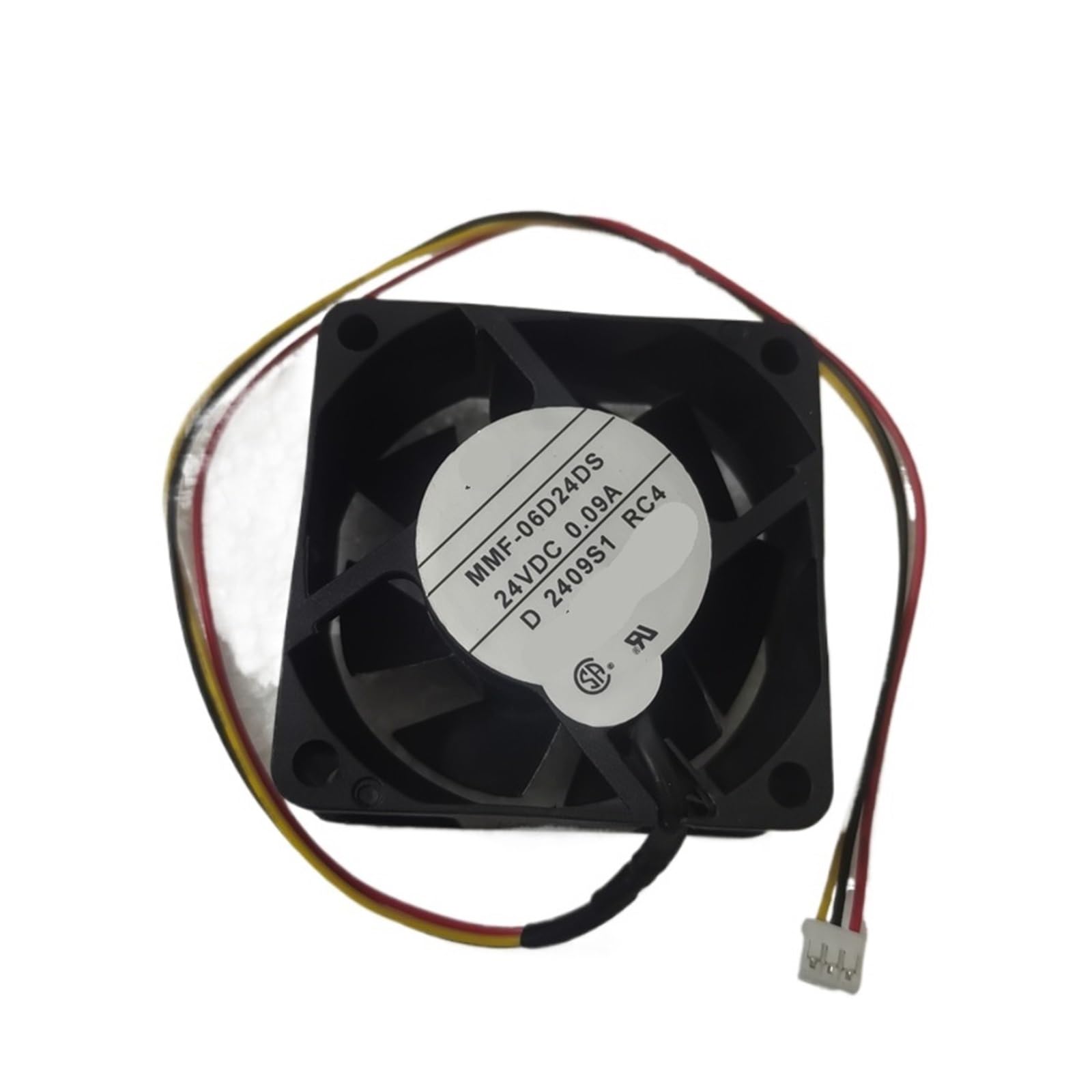YMUGUEGH MMF-06D24DS RC4 6cm fan 60x60x25mm DC 24V 0.09A BKO-C2461H07 server inverter Cooling Fan 6025 fan