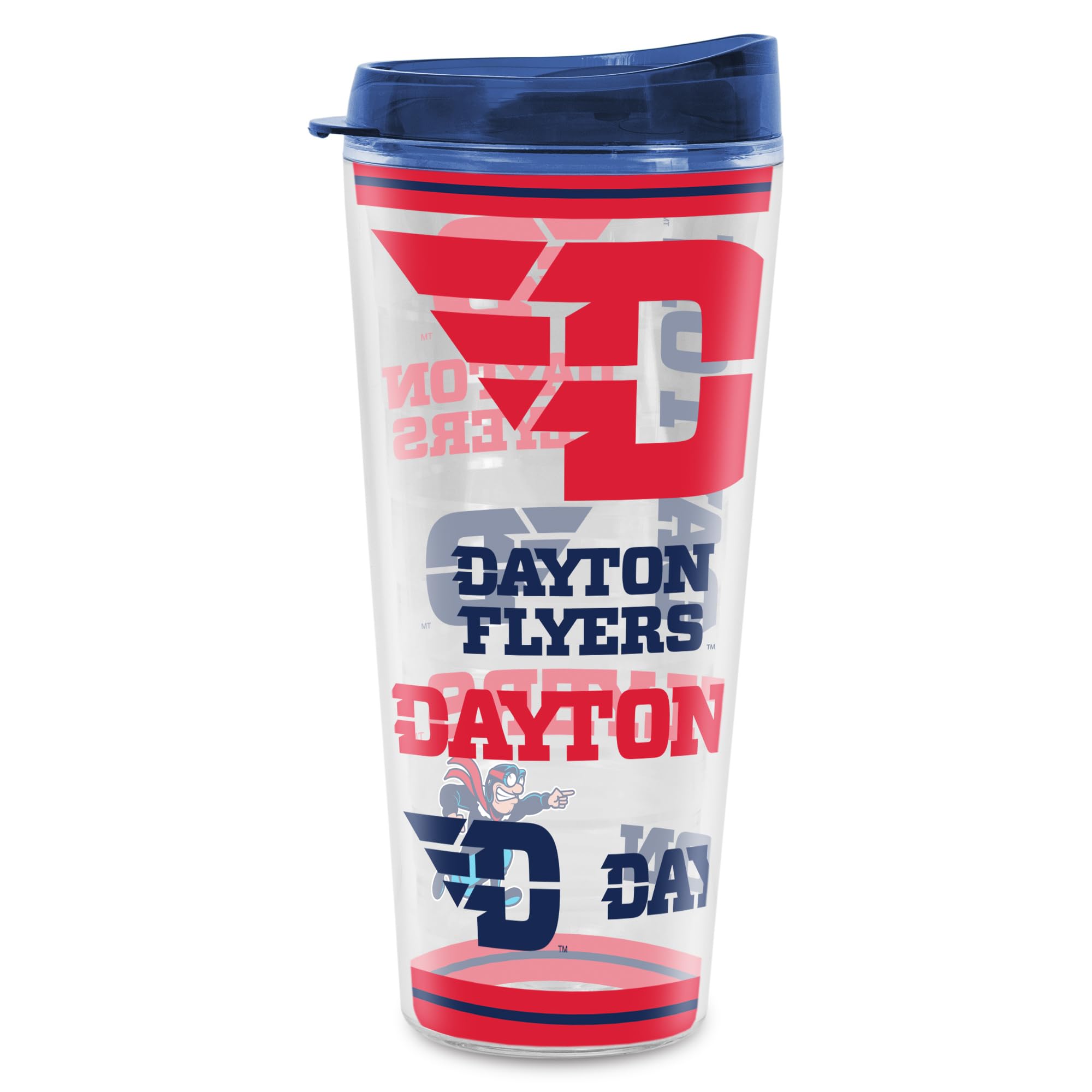 Rico Industries NCAA College Double Wall Mayhem 16oz Or 20oz Tritan Tumbler W Lid