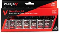 Vallejo Game Ink Paint Set (8 Color) Paint