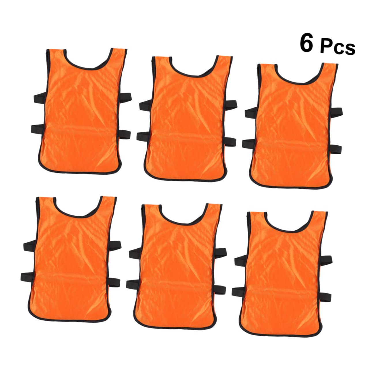 Happyyami 6 Pièces Gilet Entraînement Maillot De Football Gilet D'Entraînement Football