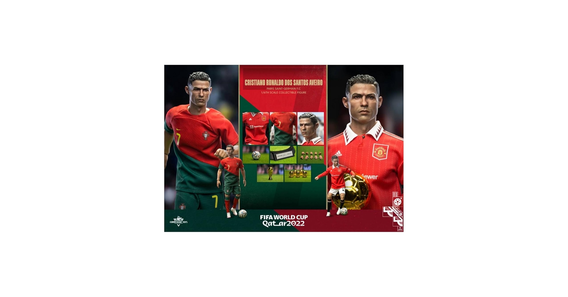 CR7様 リクエスト 7点 まとめ商品 X-Studio 1/6 C・ロナウド アクションフィギュア CR7 5種 - 1/6