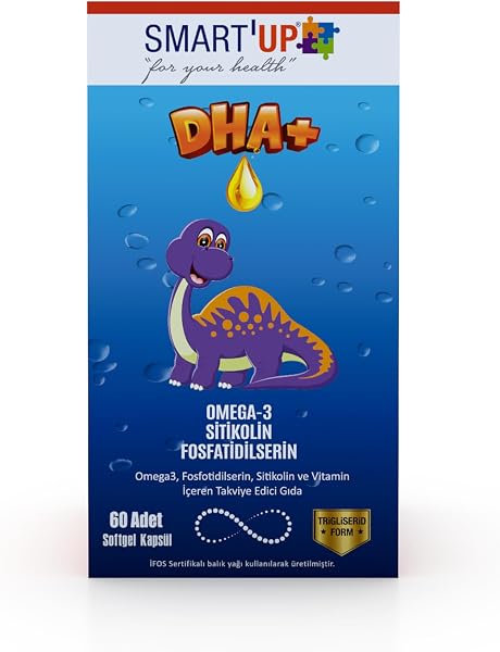 CNR Smart Up DHA Omega, 60 Softgel Kapsül, Takviye Edici Gıda