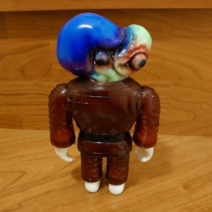 ソフビ　レッドシャーク　寄生柔　新品 寄生柔レッドシャークxかっこわらい雑貨店