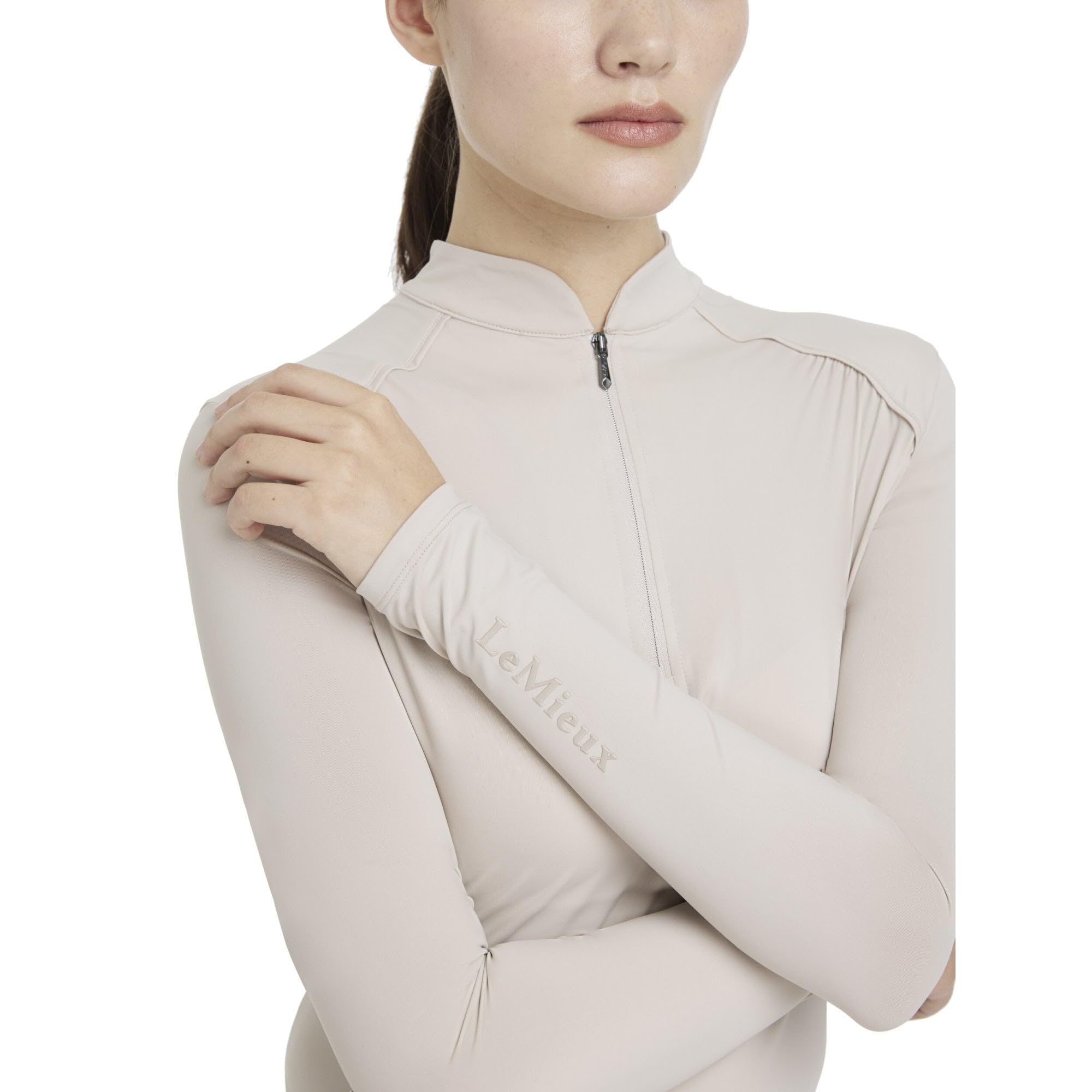 LeMieux Heyden - Maglia intima leggera da donna, colore: pietra