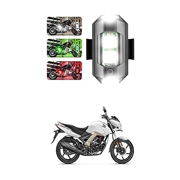 PRIKNIK Drone Strobe Lights Night Warning Lights for Motorcycles, Drones, UTV, Bicycle Compatible with H-onda CB Unicorn