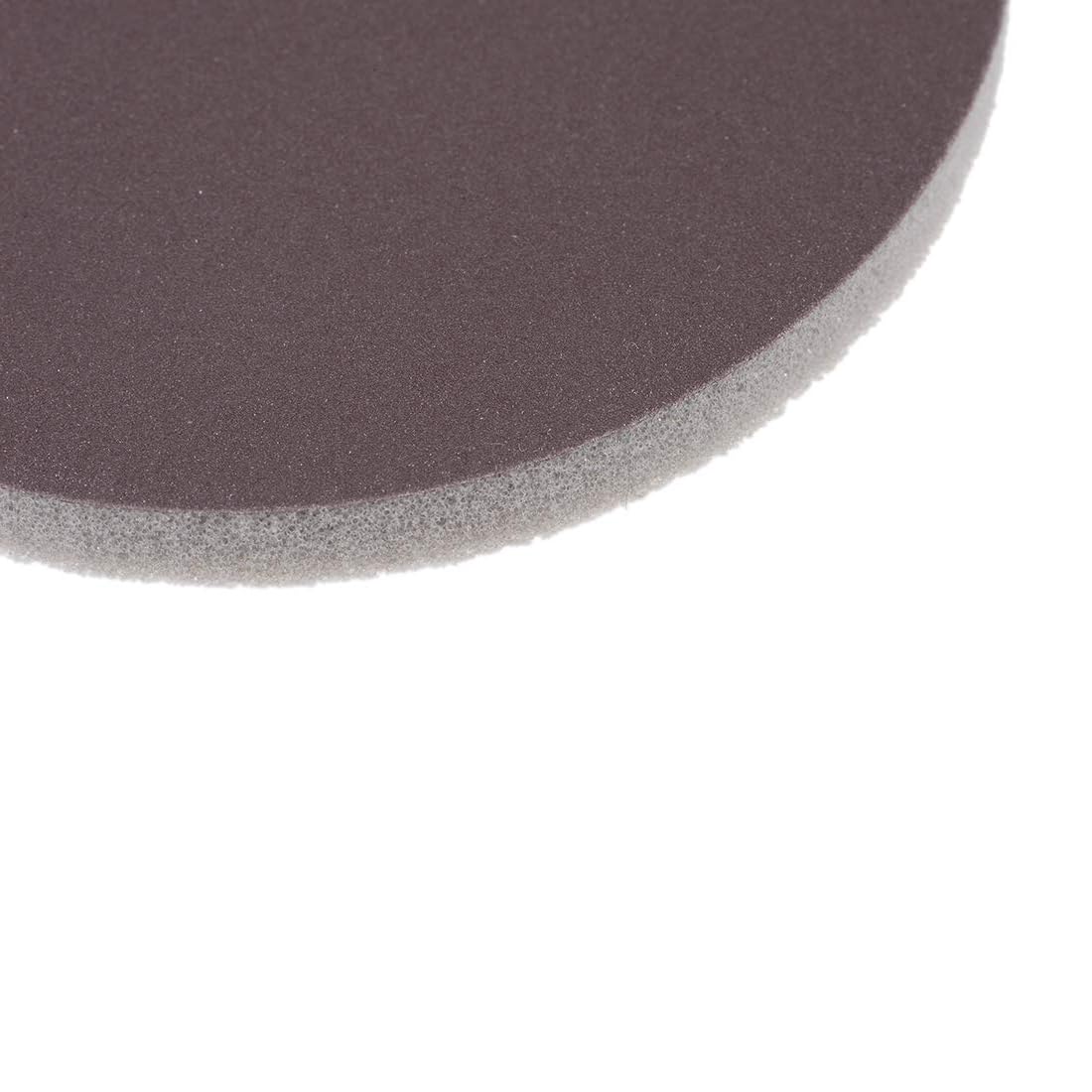 MACHSWON 3 Inch Sander Pad Sanding Sponge for Auto Wood Drywall Metal Brown Corundum 1200-1500 Grit 20 Pcs - Image 4