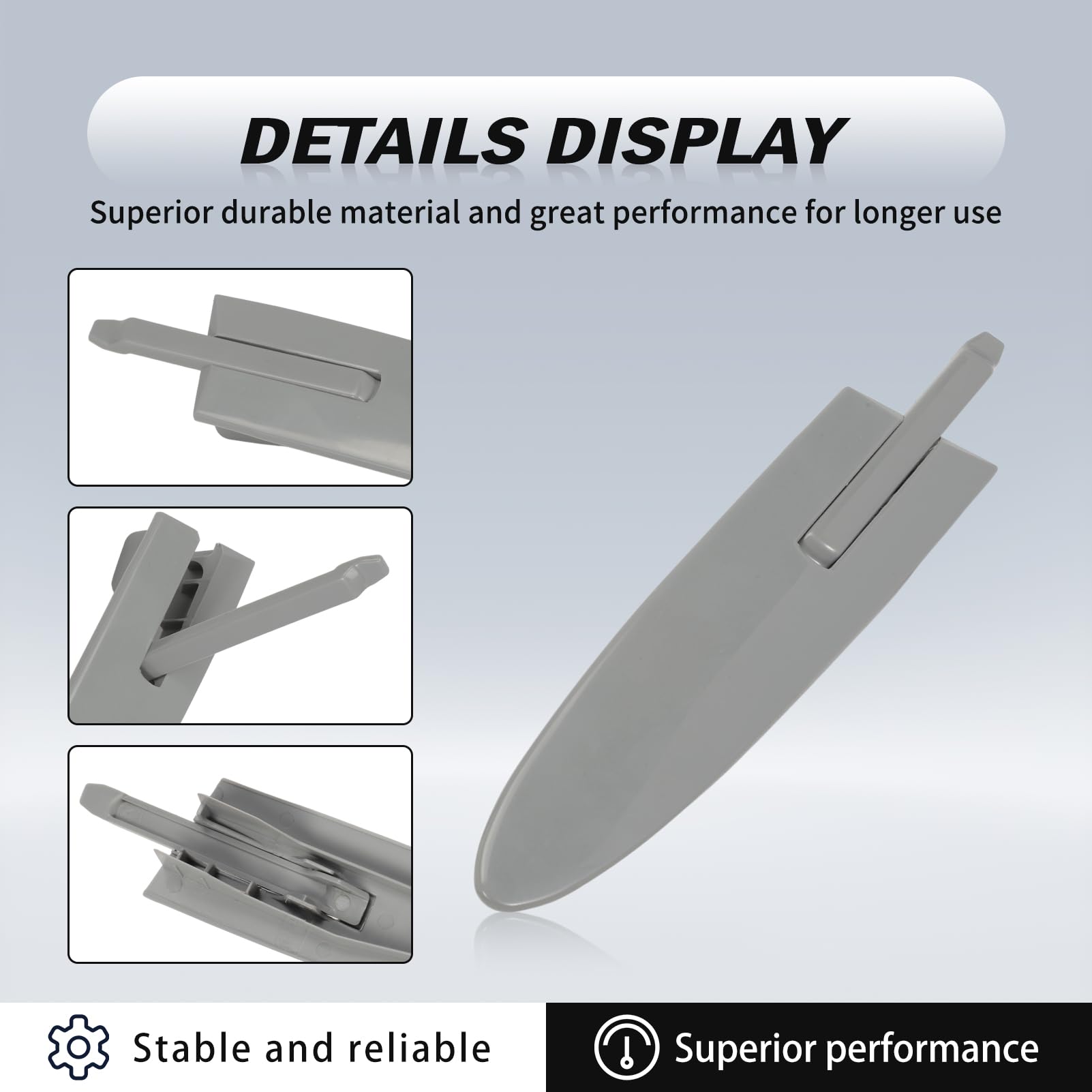 Kit Riparazione Copertura Cerniera Tetto Cabrio con Clip (12 Pz) Destra e Sinistra, Compatibile con Serie 3 E93, Serie 4 F33, M4 F83 Hardtop Convertible 2007-2019, Sostituisce 54377184048 54377184038