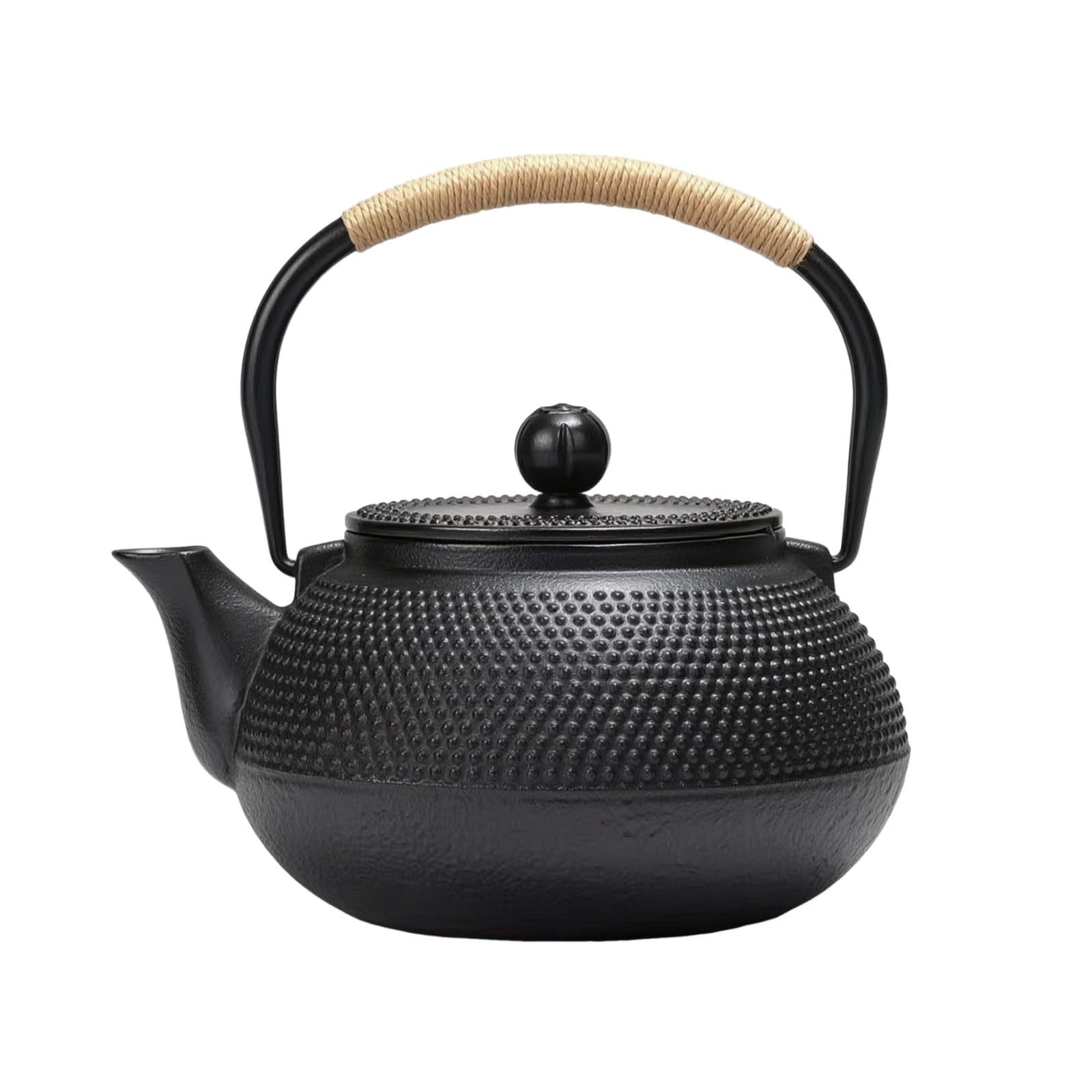 Teiera in Ghisa con Infusore Nera Teiera in Ghisa Giapponese Trizionale Giapponese per Casa, 900ml