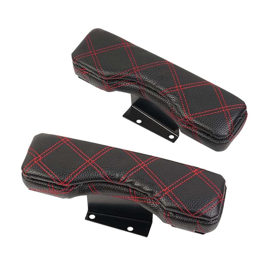 ドアアームレスト 合成皮革 黒 Amazon | ハイエース 200系 フロント ドアアームレスト 2個set