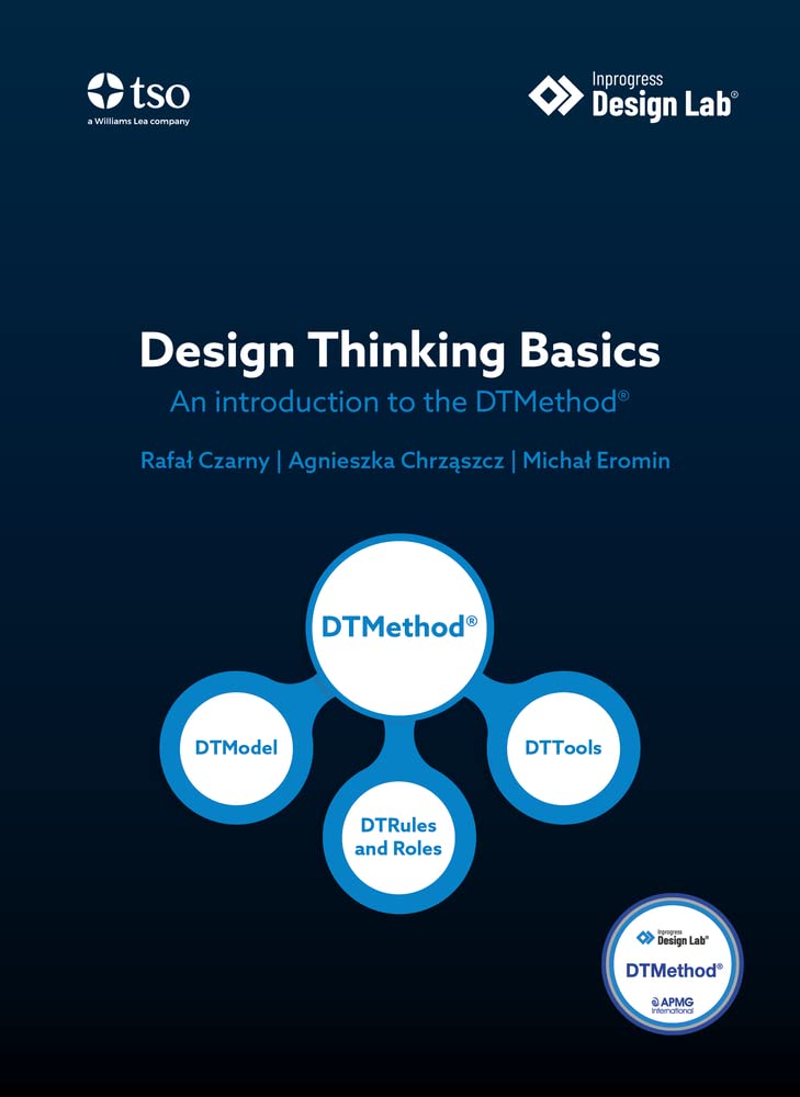 Buy Design thinking basics: an introduction to the DTMethod — BookShops.in
