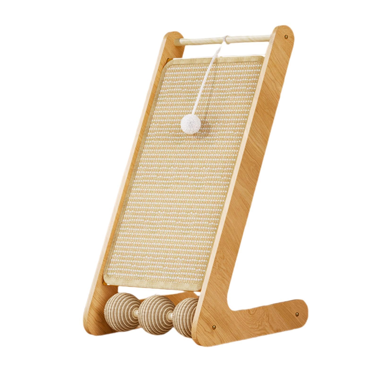 Arranhador para gatos, placa arranhadora em formato de L, arranhador de chão para
