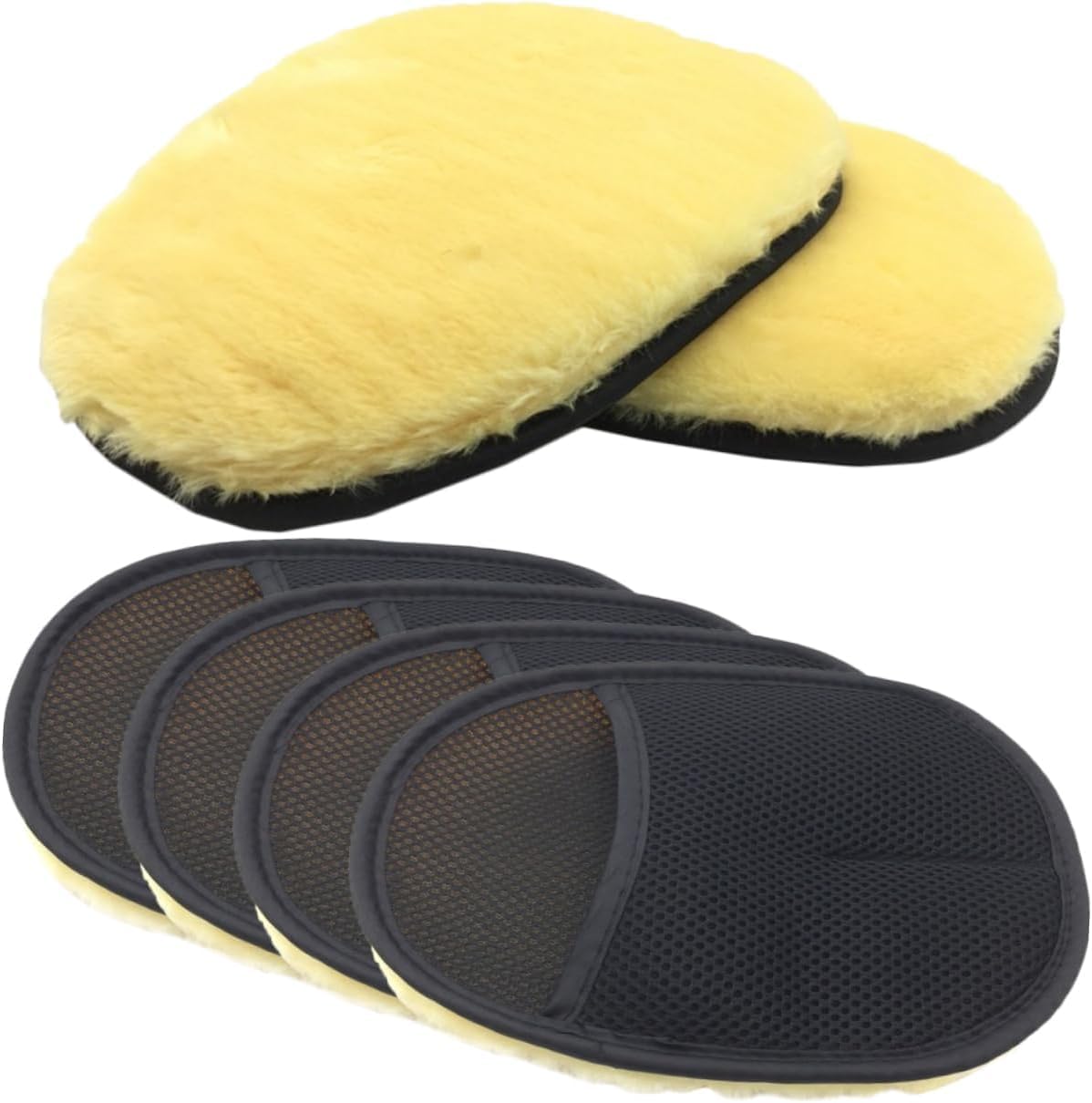 Kyrotech Premium Suni Yün Araba Yıkama ve Polisaj Eldiveni, Ultra Yumuşak Peluş Çizik Bırakmayan Araç Yıkama, Cila Parlatma Eldiveni, Ergonomik Tutuş, Profesyonel Oto Bakım İçin