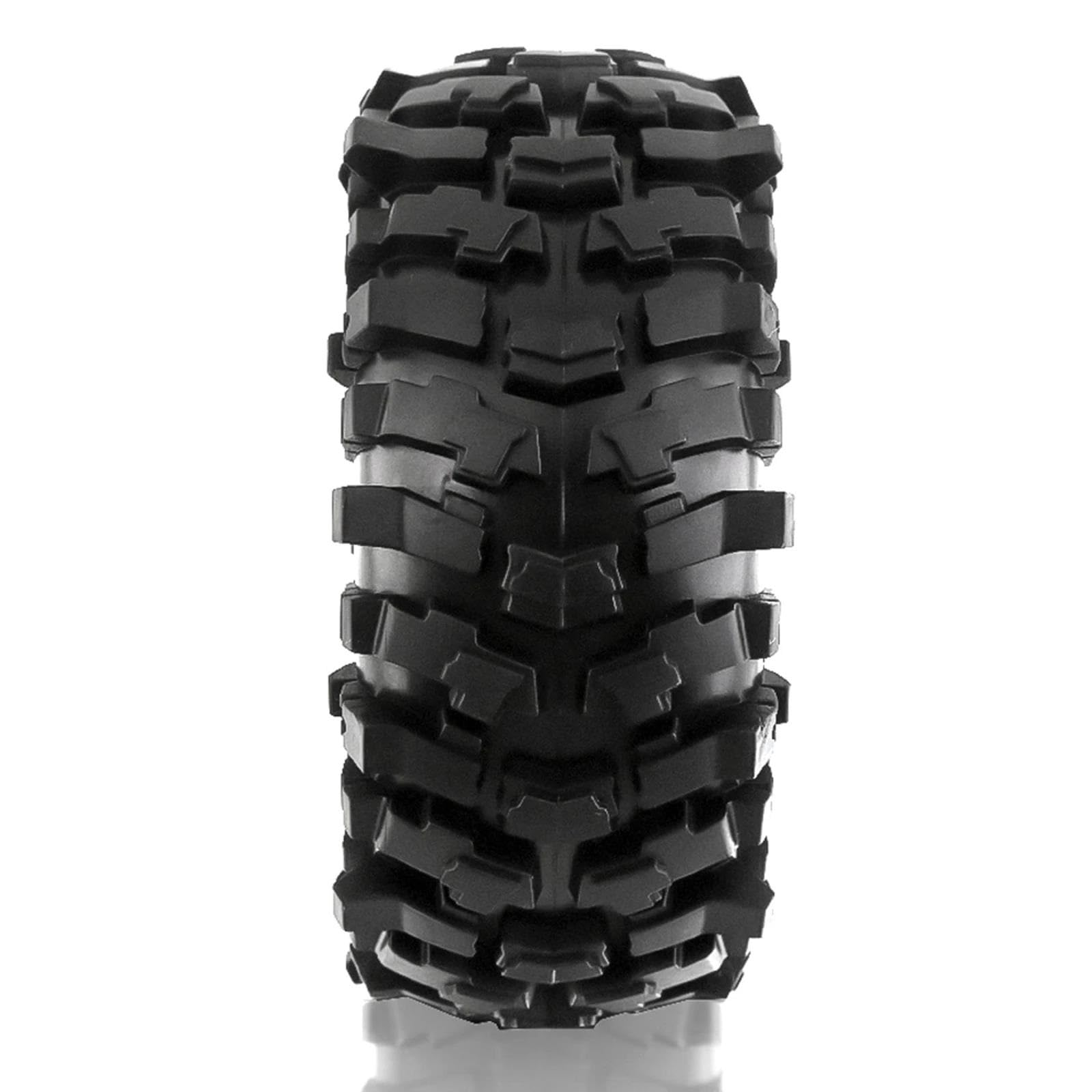 RC Ruote Gomma Compatibile Con Trax4 Per Axial Scx10 Per Wraith Scx10 Per Yikong Per Rgt Per Wrangler 1/10 RC Crawler Pneumatici Per Auto In Gomma Da 1,9 Pollici
