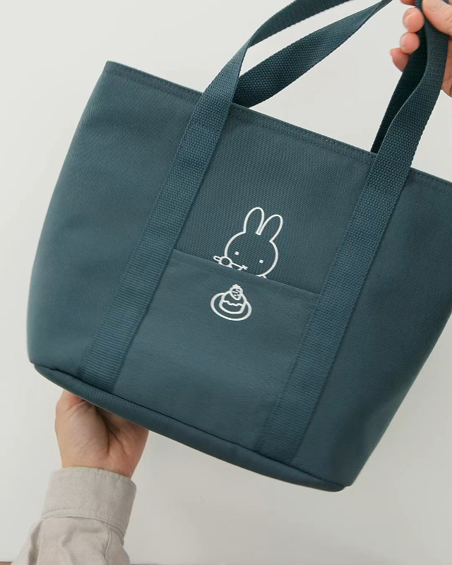 Amazon｜サーモス 保冷ランチバッグ 7L ミッフィー ブルーグレー RFF