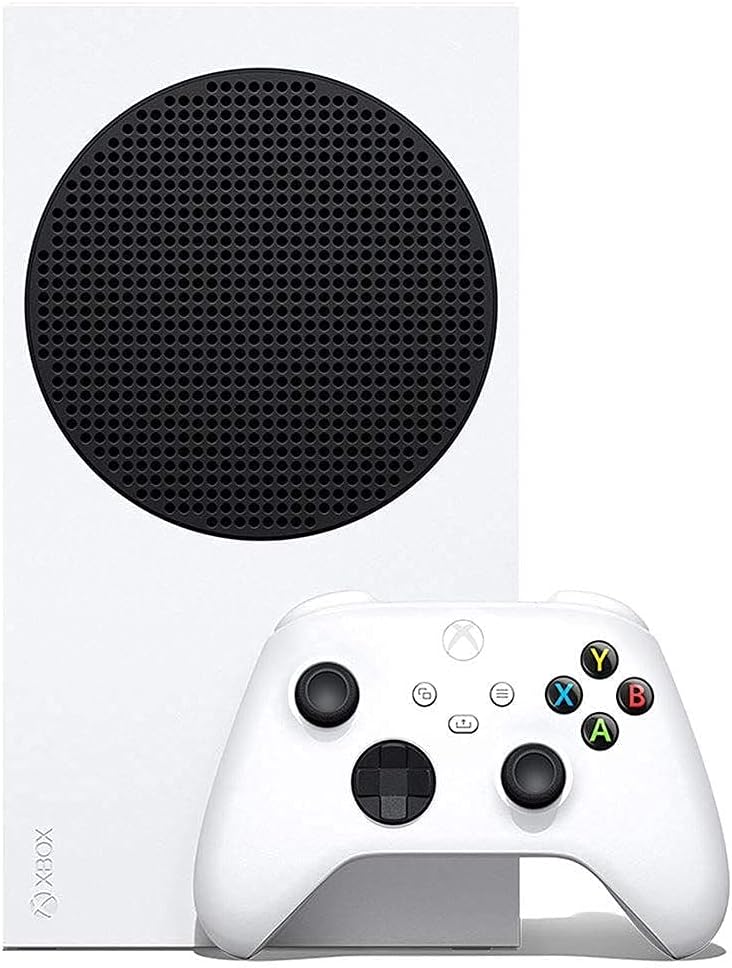 Microsoft Xbox Series S 512GB SSD All-Digital Console (Disc-Free Gaming) I with One Wireless Controller I DTS Audio I HDR (High Dynamic Range) I 1440p Gaming Resolution I Up to 120 FPS (Renewed)