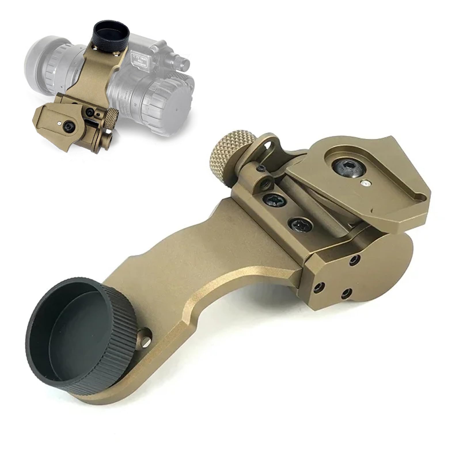 米軍実物 PVS-14 ナイトビジョン Jアーム マウント 米軍実物 AN/PVS14 ナイトビジョン Jアーム NVG マウント